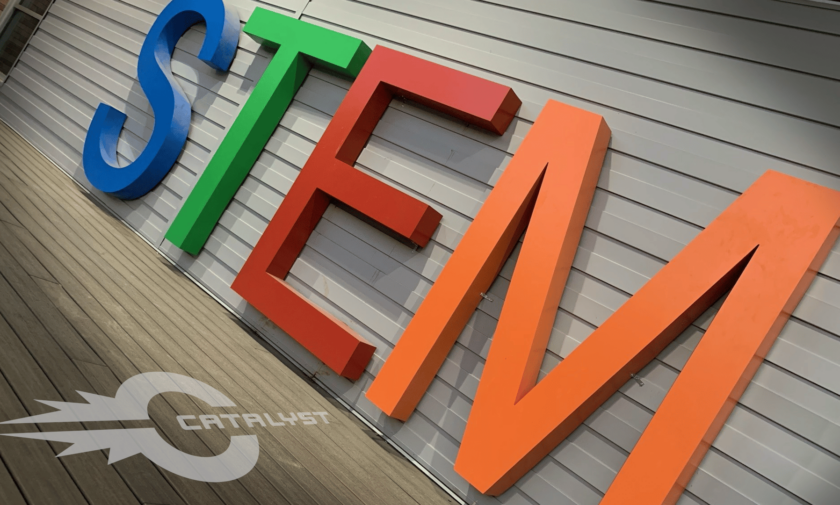 Catalyst goes back to school to share some quality time with students of Brooklyn STEM Academy!