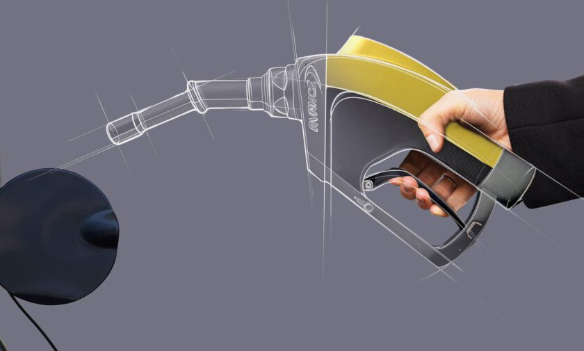 Optimization of an existing OPW gas pump nozzle.