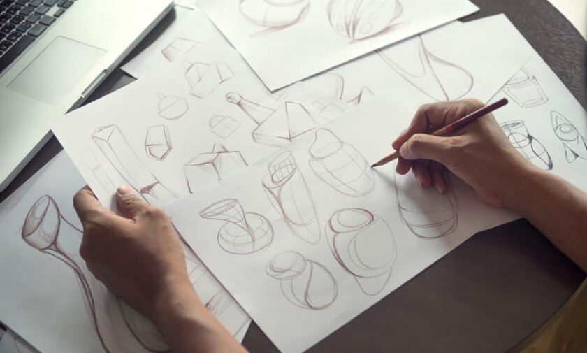 Collaborative Brainstorming techniques encourage rapid fire concept production