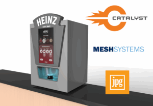 Catalyst partnered with jpg resources and mesh systems to develop the Heinz Remix