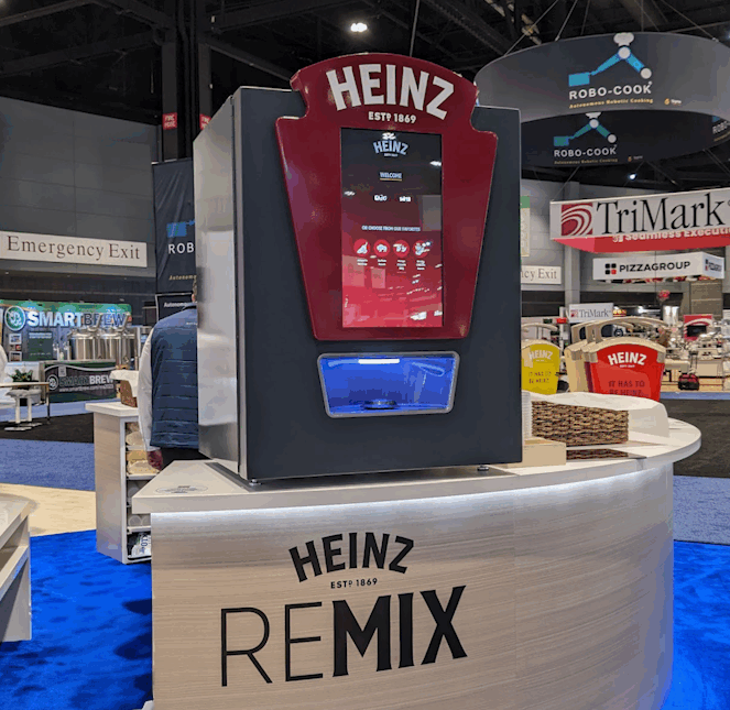 The Launching of the Heinz ReMix at the NRA Trade Show.