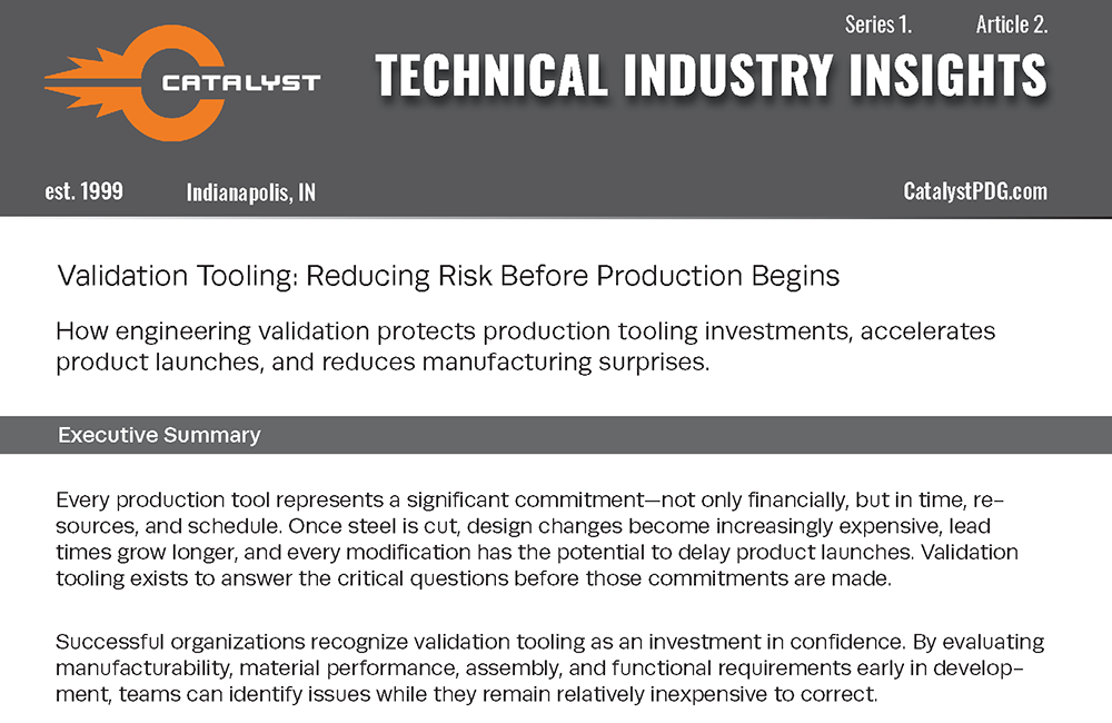 Catalyst Validation Tooling white paper